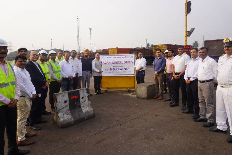 Adani Gangavaram Port Launches Digital Smart Gates along the lines of DigiYatra for Ports