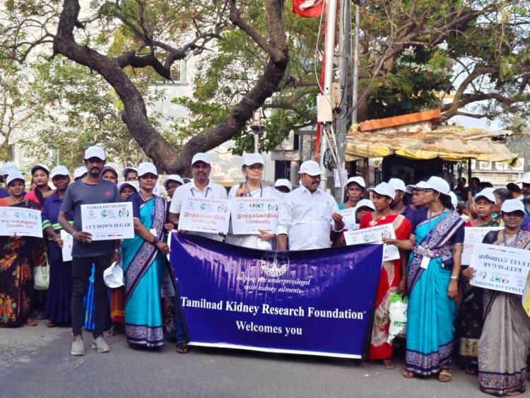 TANKER'S World Kidney Day Activities held on 12th March 2026. Would be very grateful for good coverage in your esteemed publication / newspaper / media channel. Grateful Thanks. Latha A Kumaraswami.