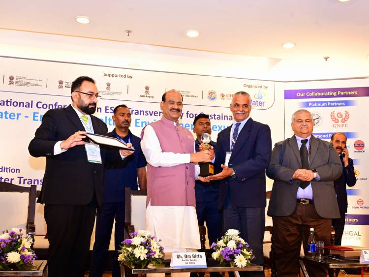 KL Deemed to be University Honored with IWF Award for Pioneering Wastewater Treatment and Water Conservation