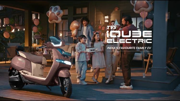 TVS Motor Unveils New Campaign for TVS iQube, Celebrating India’s Favourite Family EV