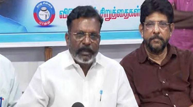 கூட்டணியின் நலன் கருதி போட்டியிடும் இடங்கள் குறித்து முடிவு எடுப்போம் – தொல்.திருமாவளவன் பேட்டி