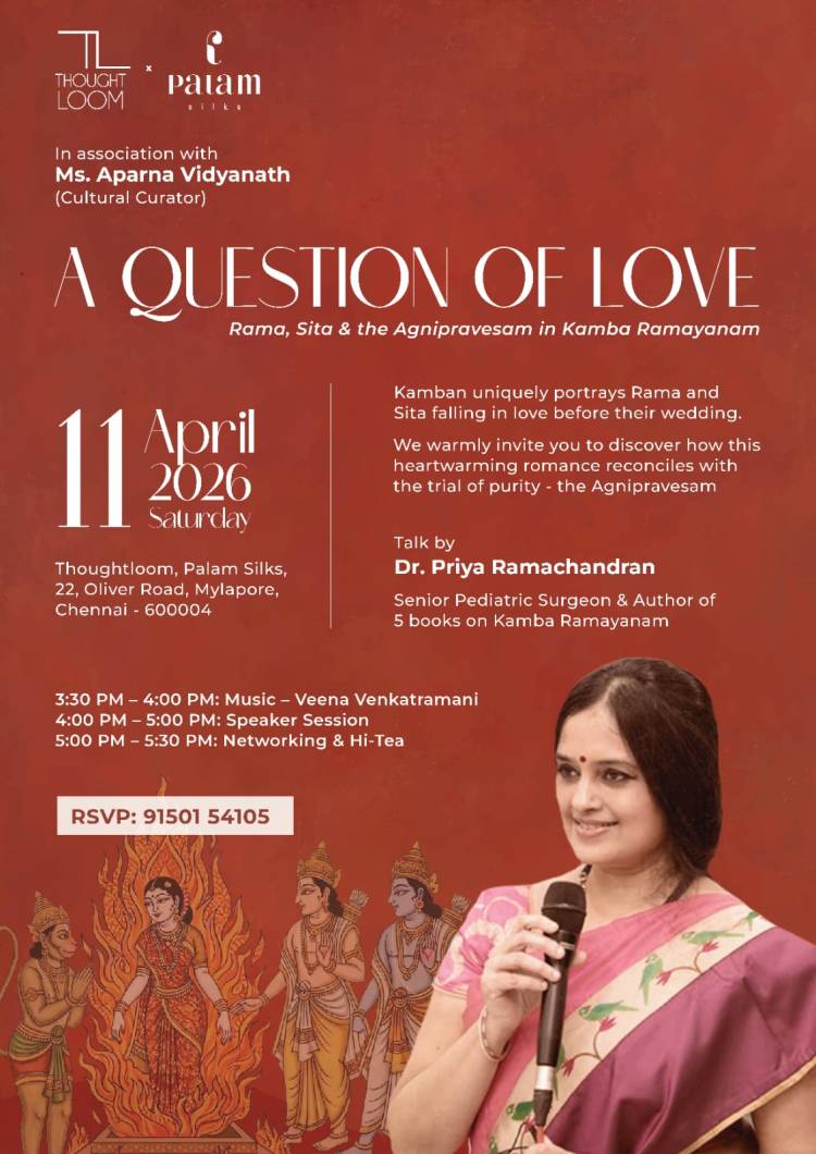 Palam Silks' Thoughtloom Presents ‘Trial of Purity – The Agnipravesam’