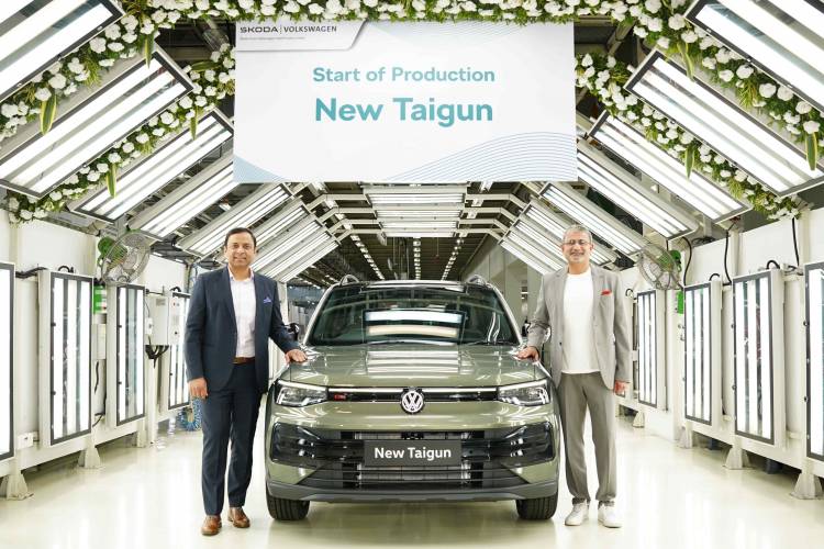 Škoda Auto Volkswagen India starts production of the new Taigun at its Pune plant