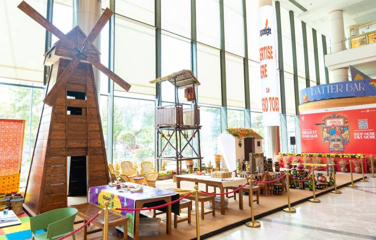 Baisakhi spirit comes alive at CP67 with traditional decor