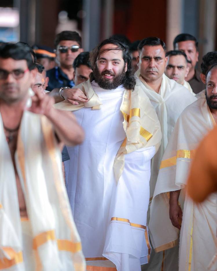 Anant Ambani Announces ₹6 Crore Temple Donations, ₹12 Crore Rajarajeshwaram Renovation; Additional Support for Guruvayur Elephant Welfare 