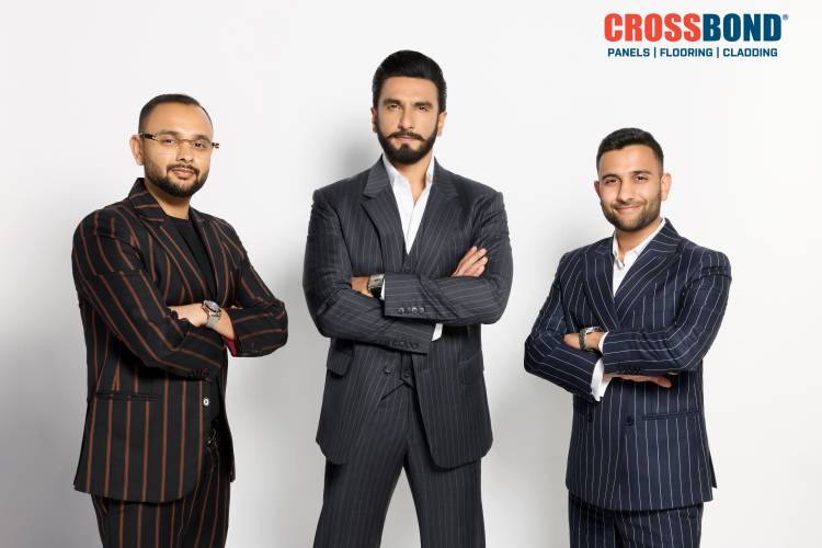  Ranveer Singh announced as Brand Ambassador for Crossbond to Strengthen Its Brand Presence Across Indian Market