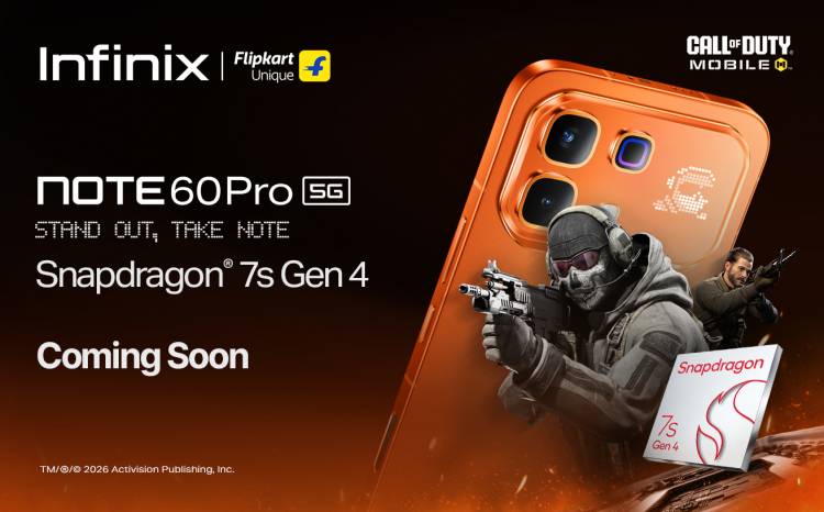 Infinix Brings Snapdragon for the First Time on NOTE 60 Pro, Powering a New Era of Performance