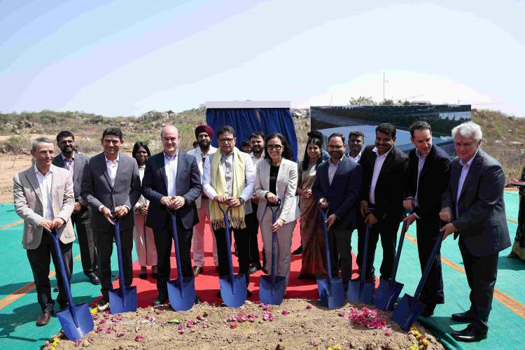 Groundbreaking event of new ITP Aero facility in Hyderabad