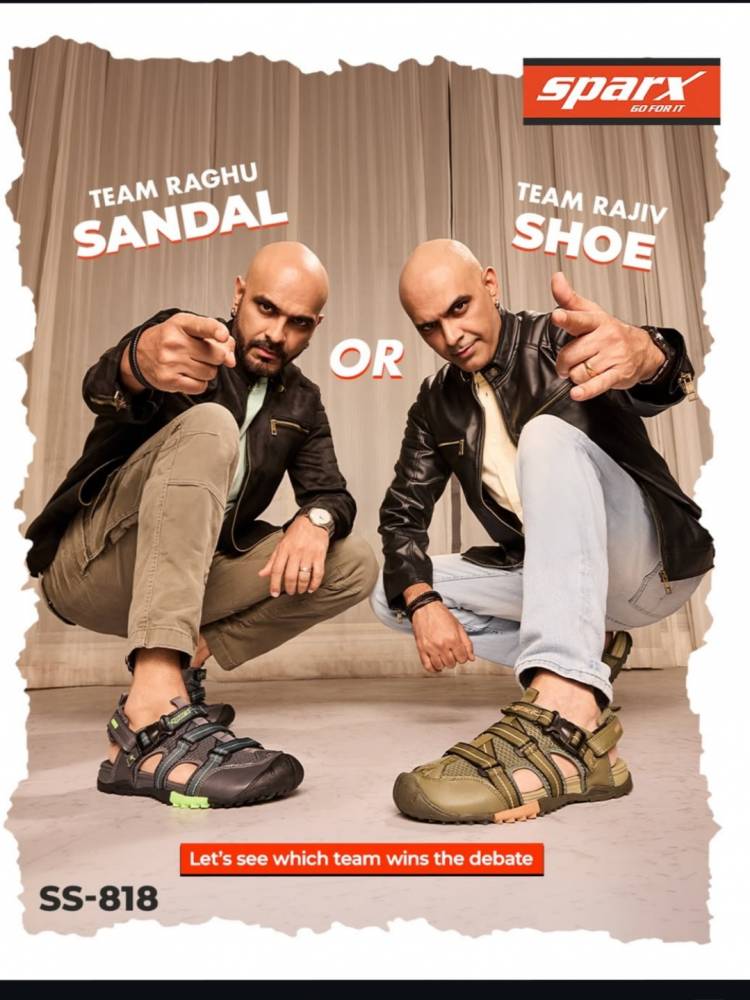 Sparx launches the unique Shoe-Style Sandals, Turns Up the Banter with Raghu & Rajiv