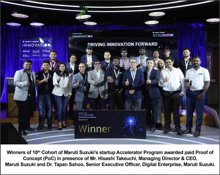 Maruti Suzuki selects 6 startups to co-create new-age technology-based business solutions