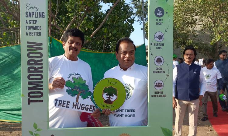 Rotary District 3234 Creates History with 15,000-Tree Plantation Drive on World Environment Day
