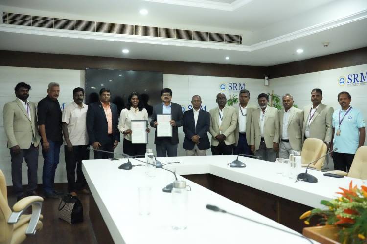 SRMIST and Southern Railway Sports Association Sign Historic MoU to Strengthen Sports Development 