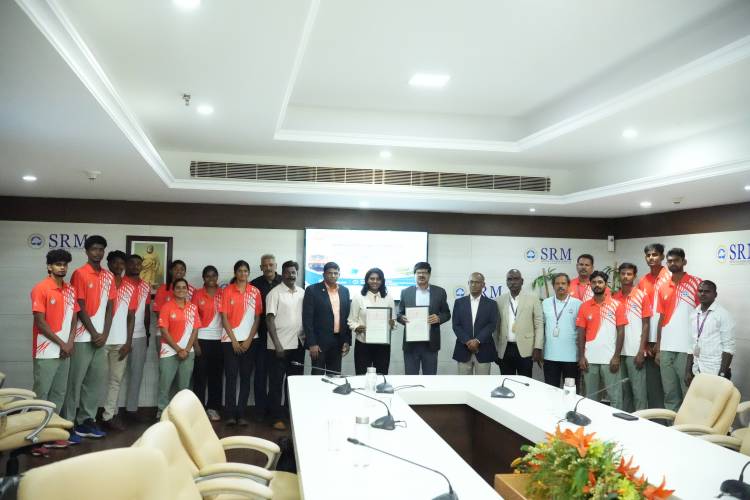 SRMIST and Southern Railway Sports Association Sign Historic MoU to Strengthen Sports Development 