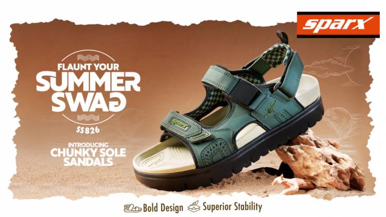 Sparx Launches Chunky Sole Sandals, Bringing Fashion-First Comfort to Everyday Style