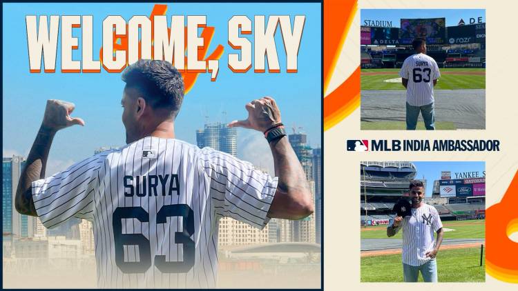Major League Baseball Expands It's Presence in India Through International Cricket Superstar SKY Partnership