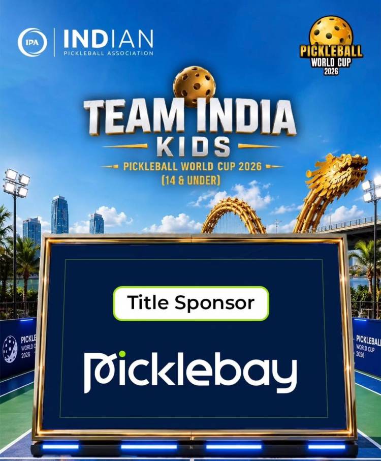  Picklebay Named Title Sponsor for Team India Kids (U-14) Contingent at Pickleball World Cup 2026