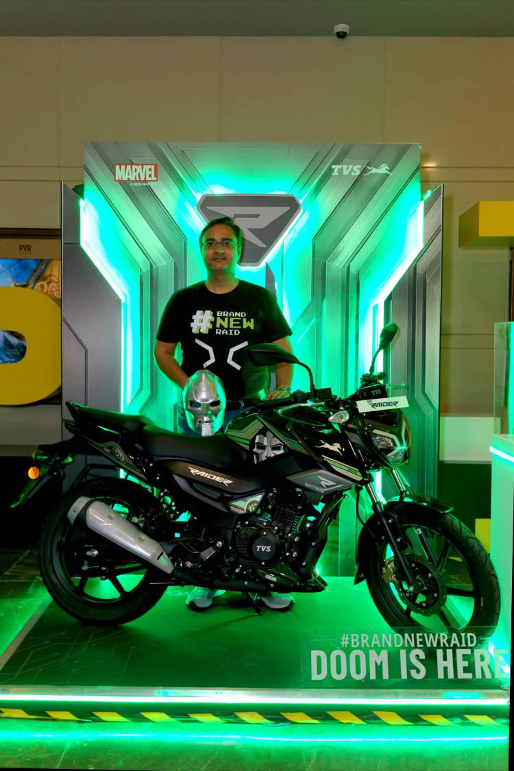 TVS Motor Expands TVS Raider Super Squad Edition with New Marvel Doctor Doom-Inspired Variant