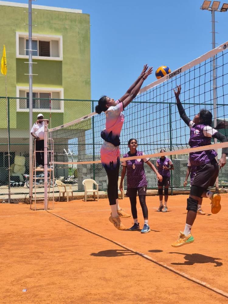 Founder’s Birthday Trophy 2026 Inter School Invitation Tournament Inaugurated at SRMIST Acharapakkam Campus