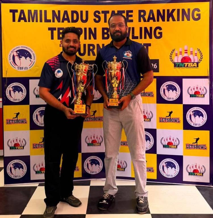 2-வது தமிழ்நாடு மாநில தரவரிசை டென்பின் பவுலிங் (Tenpin Bowling) போட்டி லெட்ஸ்போல் (LetsBowl),
