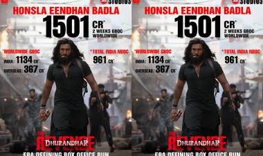  DHURANDHARTHEREVENGE CROSSES ₹1,000 CRORE NETT IN INDIA!-துரந்தர் பழிவாங்கல் சாதனை: இந்தியாவில் ரூ.1,000 கோடி நெட் வசூலை தாண்டியது!