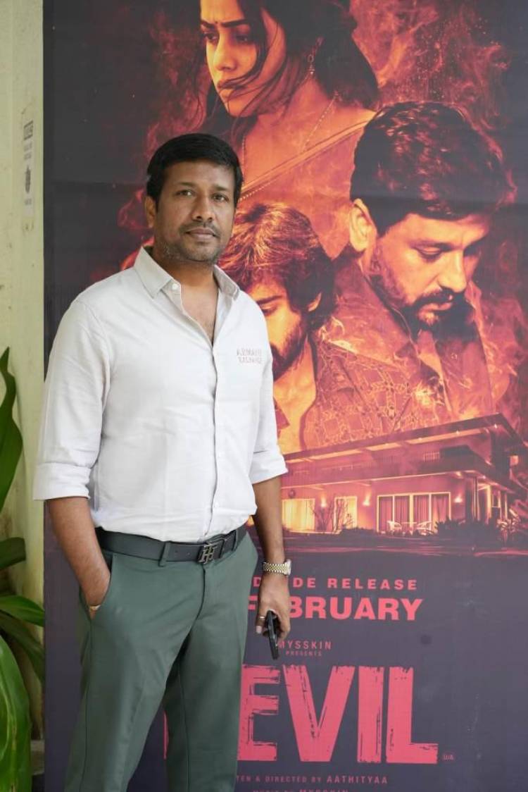 ”என் இசைக்கு 35 மதிப்பெண்கள் கொடுக்கலாம்” – டெவில் பத்திரிக்கையாளர் சந்திப்பில் மிஷ்கின்