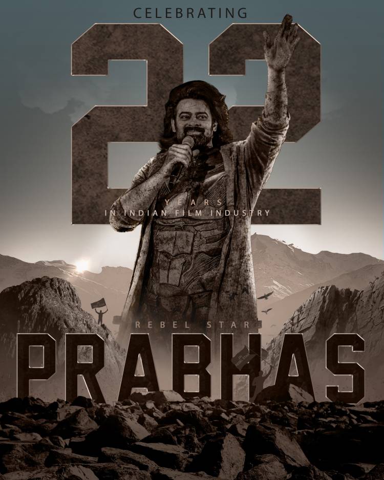 பிரபாஸின் 22 வருட திரை வாழ்க்கை - ரெபெல் ஸ்டார் எப்படி இந்தியாவின் முதல் பான்-இந்திய நட்சத்திரமாக ஆனார்!