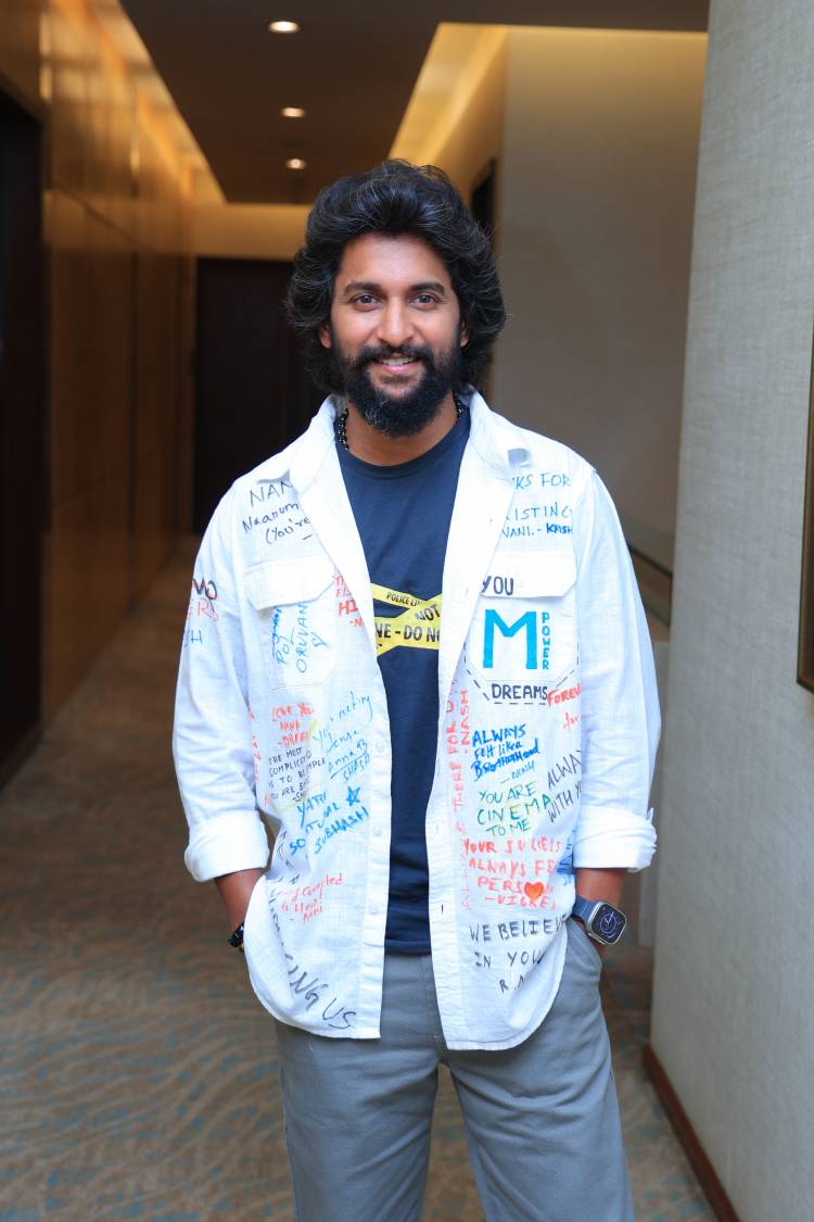 'நேச்சுரல் ஸ்டார்' நானி நடிக்கும் 'ஹிட் - தி தேர்ட் கேஸ்' ( HIT - The Third Case) படத்தின் பத்திரிகையாளர் சந்திப்பு