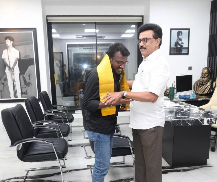 பைசன் திரைப்படத்தை பார்த்துவிட்டு பாராட்டிய தமிழக முதல்வர் திரு .மு,க ஸ்டாலின் அவர்கள்