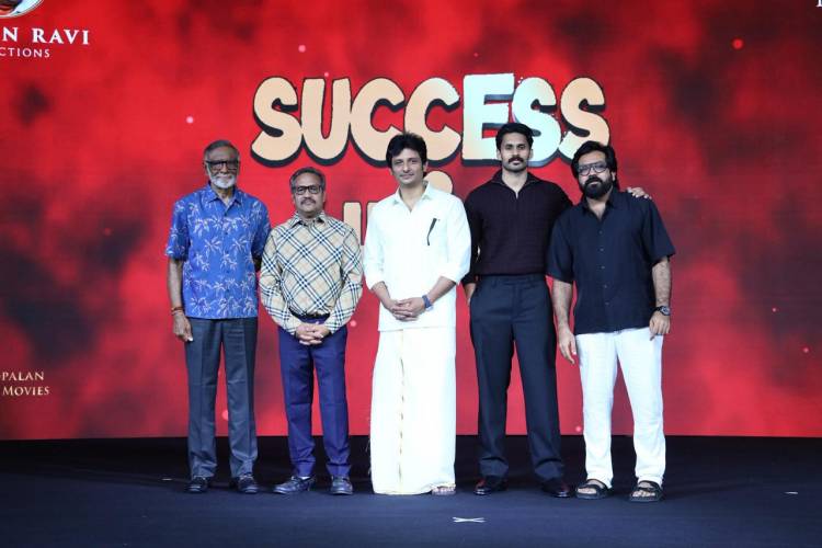 தயாரிப்பாளர் கண்ணன் ரவி தயாரிப்பில் ஜீவா நடித்த 'தலைவர் தம்பி தலைமையில்' படத்தின் வெற்றி விழா