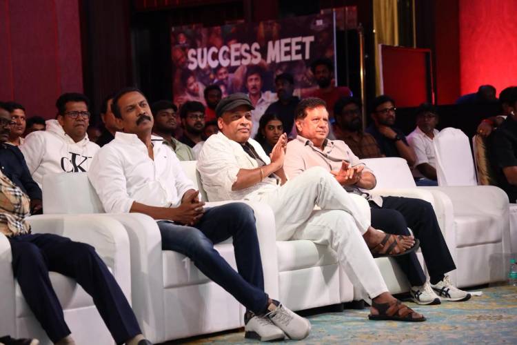 தயாரிப்பாளர் கண்ணன் ரவி தயாரிப்பில் ஜீவா நடித்த 'தலைவர் தம்பி தலைமையில்' படத்தின் வெற்றி விழா