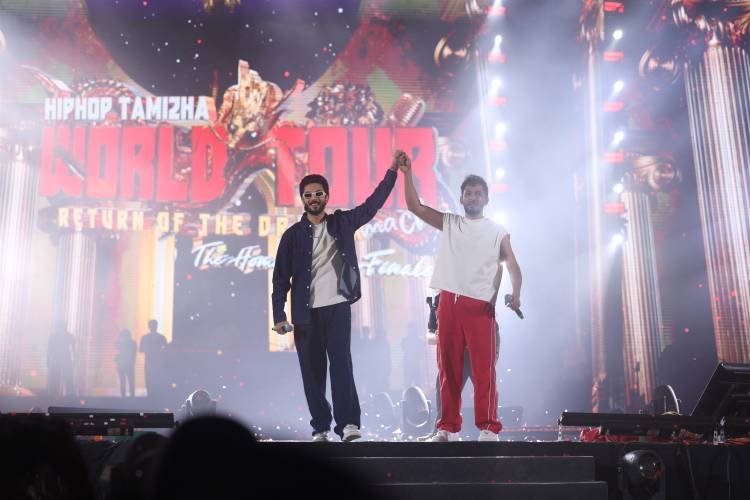 ஹிப் ஹாப் தமிழாவின் “Return of the Dragon Machi” உலக சுற்றுப்பயணத்தின் பிரம்மாண்ட நிறைவு விழா — டார்க் எண்டர்டெயின்மென்ட் வழங்கிய மறக்க முடியாத இசை அனுபவம்!
