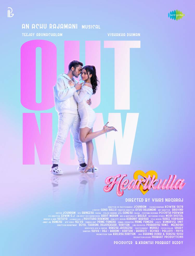  தென்னிந்தியாவின் முதல் பான் இந்தியா இசை ஆல்பம் ‘ஹார்ட்குல்ல’ (Heartkulla)!