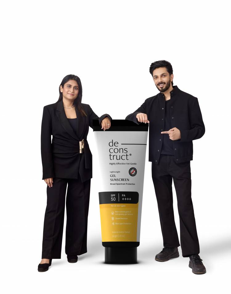  'டீகன்ஸ்ட்ரக்ட்' நிறுவனத்தின் பிராண்ட் பார்ட்னரான அனிருத்