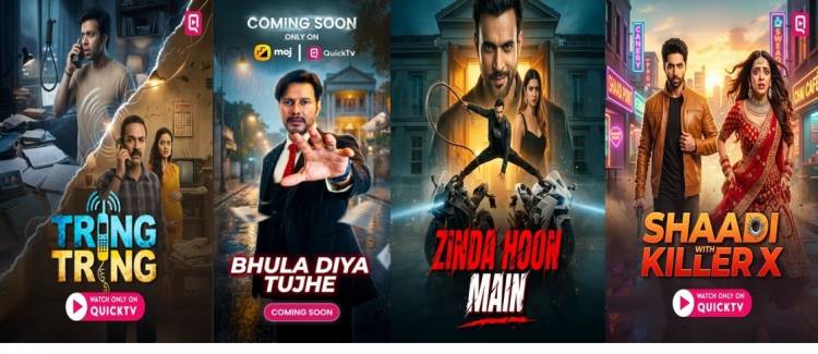 ShareChat & Moj’s Quick TV announces its content slate for June as mainstream actors join in on the vertical brandwagon