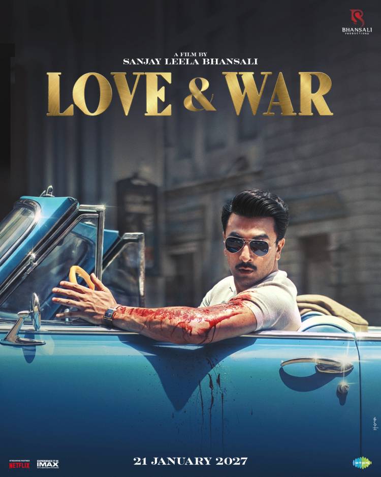 சஞ்சய் லீலா பன்சாலியின் 'லவ் & வார் - Love & War' படத்திற்காக ரன்பீர் கபூரின் இரண்டு அசத்தலான போஸ்டர்கள் வெளியீடு
