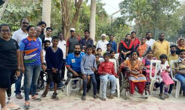 AMF hosts camp to unearth talent and  nurture potential medal winners at Paralympics 2024!