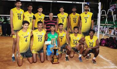State level Volleyball Men Tournament organised by Volleyball Association by Virudhachalam 5th  to 7th February 2021