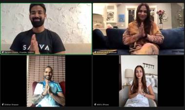 Malaika Arora, Shikhar Dhawan, Aishwaryaa Dhanush and Sarvesh Shashi announce 1 year of free yoga with SARVA for a healthier 2021