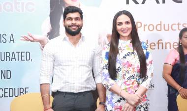 #KolorsCryomatic launch.. #Kailon   @Esha_Deol calls #Chennai as her home town..