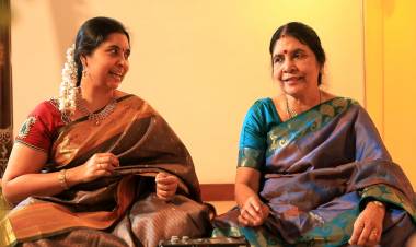 Renowned Carnatic Violinist, Composer, and Guru Smt. Vasantha Kannan releases a unique Thillana with daughter and disciple Calcutta K. Srividya and son Mohan Kannan