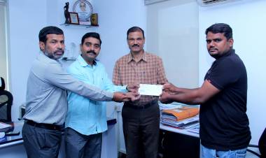 Hybiz TV keeps its word, hands over cheques to Journalist Families