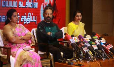 Makkal Needhi Maiam party President Mr. Kamal Haasan's press meet today (4.4.2021)