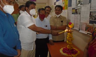INAUGURATION OF A NEW HAEMODIALYSIS MACHINE FOR THE REKHA MEMORIAL RENNY ABRAHAM AMBATTUR ROTARY TANKER DIALYSIS UNIT