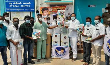 கள்ளக்குறிச்சி மாவட்ட விஜய் மக்கள் இயக்கத்தின் சார்பில்  கொரோனா உதவிகள் !