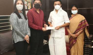 கொரோனா நிவாரண நிதி சன் குழுமத் தலைவர் திரு. கலாநிதி மாறன் ரூ.10 கோடி வழங்கினார்.