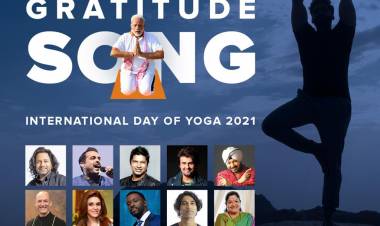 Grammy award winner and internationally renowned musicians unite with Indian legends to create the Yoga Anthem