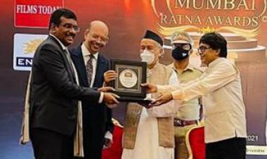 Shri Rajkiran Rai G awarded the prestigious 'Mumbai Ratna Award'