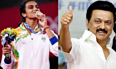 பி.வி.சிந்துவுக்கு முதலமைச்சர் மு.க.ஸ்டாலின் வாழ்த்து.