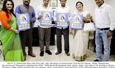 ‘TCEI-TEFA World Photography Day’ will help budding photographers to turn pros: Shri Sreenivasa Raju, Tourism Secretary