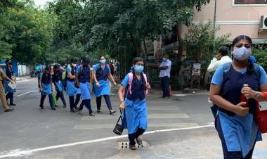 புதியதொரு நம்பிக்கையுடன்-மீண்டும் பள்ளிக்கு வருகை புரிந்தனர் வேலம்மாள் பள்ளி மாணவர்கள்.